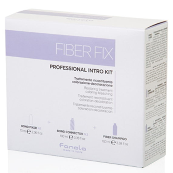 FANOLA Fiber Fix KIT Trattamento Ricostituente Colorazione-Decolorazione