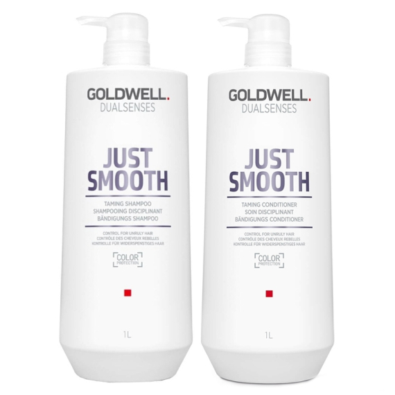 GOLDWELL Kit DS Just Smooth Taming Shampoo 1000ml + Conditioner 1000ml