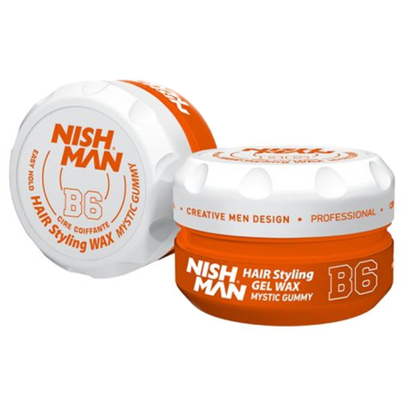NISHMAN B6 Hair Styling Wax Mystic Gummy 150ml