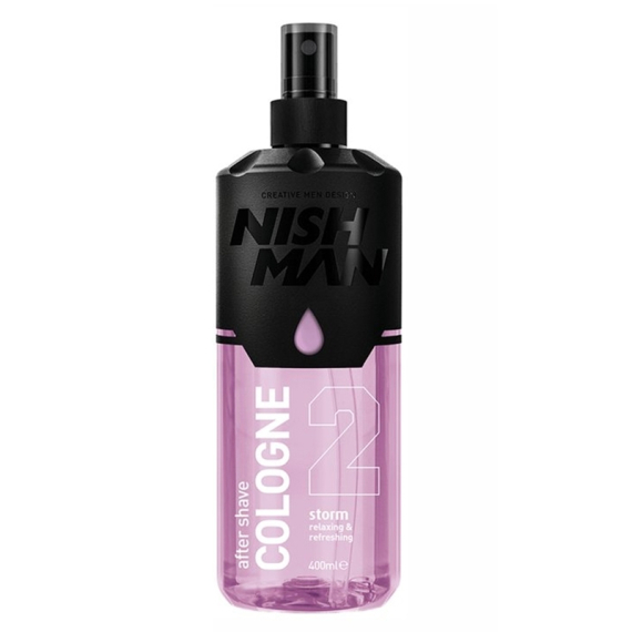 NISHMAN 02 After Shave Cologne Storm 400ml