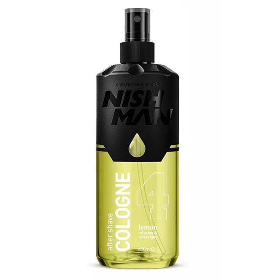 NISHMAN 04 After Shave Cologne Lemon 400ml
