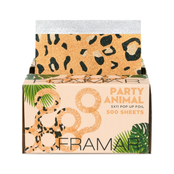 FRAMAR Party Animal Fogli Alluminio Pre-Tagliati 5x11 500pz