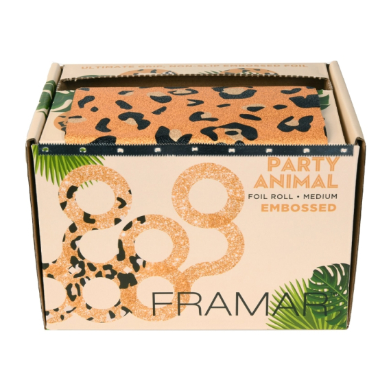 FRAMAR Party Animal Embossed Foil Roll Medium 97,5mt