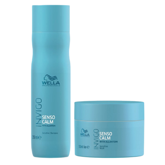 WELLA Kit Invigo Balance Senso Calm Shampoo 250ml+ Senso Calm Maschera 150ml