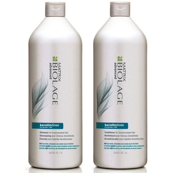 MATRIX Kit Biolage Keratindose Shampoo 1000ml + Balsamo 1000ml