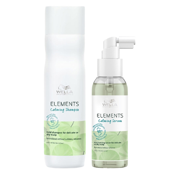 WELLA Kit Elements Calming Shampoo 250ml + Serum 100ml