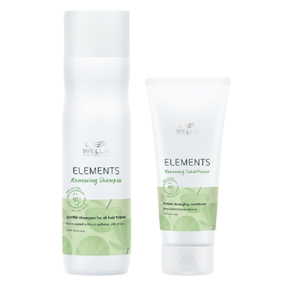 WELLA Kit Elements Renewing Shampoo 250ml + Conditioner 200ml