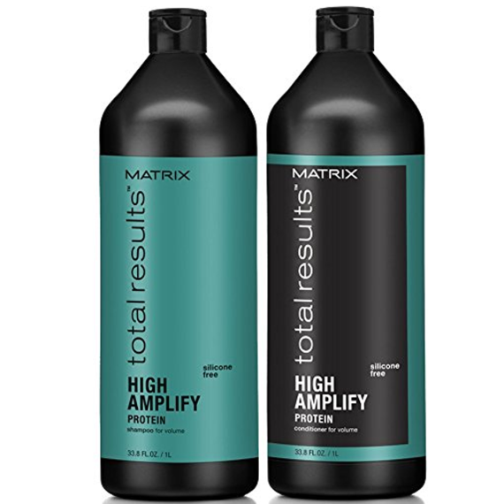 MATRIX Kit Total Results High Amplify Shampoo 1000ml + Balsamo 1000ml