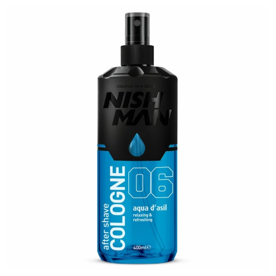 NISHMAN 06 After Shave Cologne Aqua D'Asil 400ml
