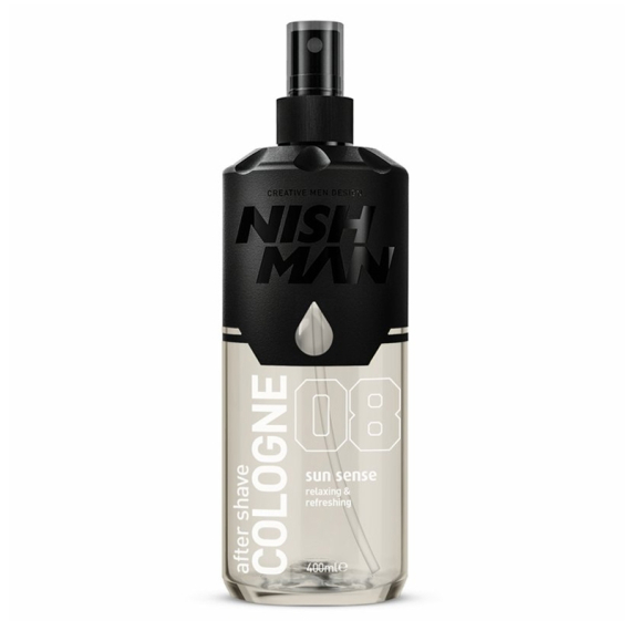 NISHMAN 08 After Shave Cologne Sun Sense 400ml
