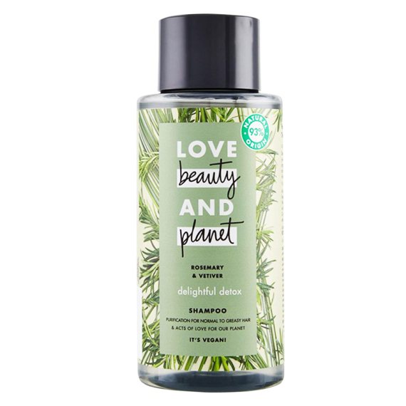 LOVE BEAUTY AND PLANET Rosemary & Vetiver delightful detox Shampoo 400ml