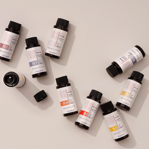 ALFAPARF MILANO COLOR WEAR Gloss Toner Mix 1:2 Ammonia Free Vegan 60ml