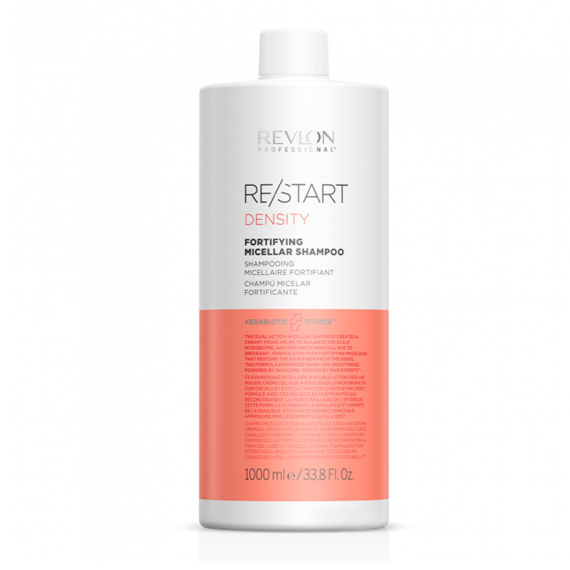 REVLON Professional Restart Density Fortifying Micellar Shampoo 1000ml