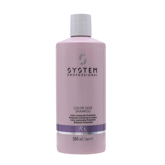 SYSTEM PROFESSIONAL Color Save Shampoo Color Luminosity Protection C1 500ml