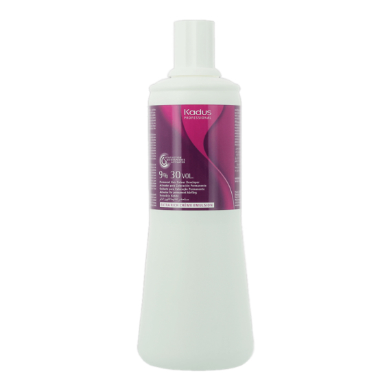 KADUS PROFESSIONAL Permanent Hair Colour Developer 9% 30 Vol. 1000ml