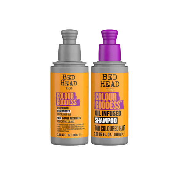 TIGI Kit Bed Head Ravviva Colore Colour Goddes Oil Infused Shampoo 100ml + Conditioner 100ml