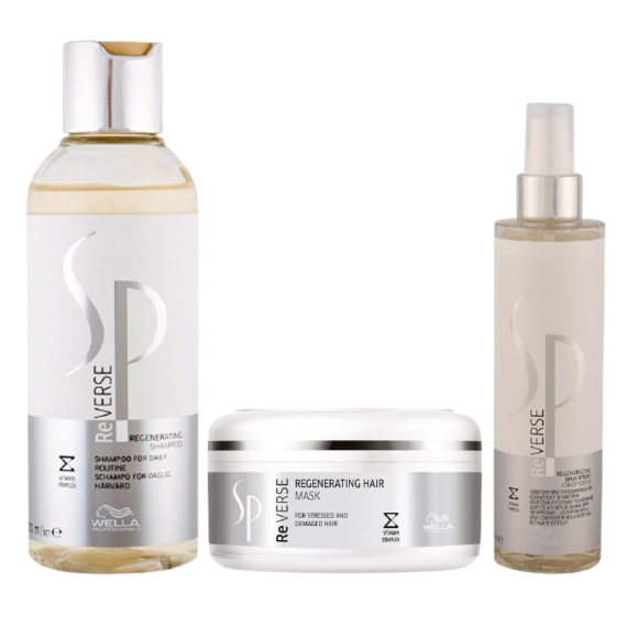 WELLA SYSTEM PROFESSIONAL Kit Reverse Regenerating Shampoo 200ml + Conditioner 185ml + Mask 150ml