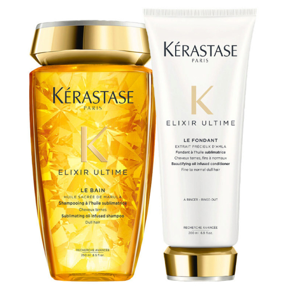 KERASTASE Kit Elixir Ultime Le Bain 250ml + Le fondant 200ml
