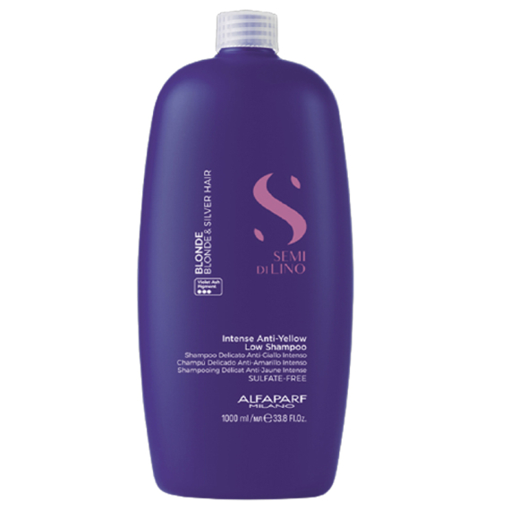 ALFAPARF MILANO Semi Di Lino Intense Anti-Yellow Low Shampoo 1000ml