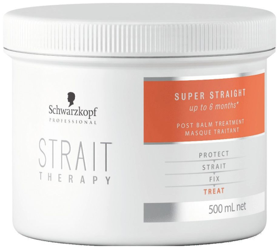 SCHWARZKOPF STRAIT THERAPY Super Straight Post Treatment Masque 500mL