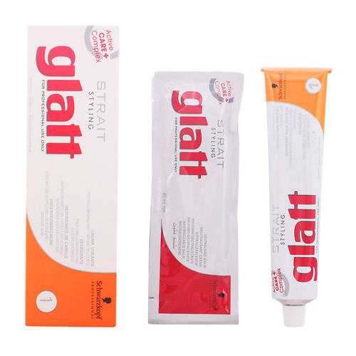 SCHWARZKOPF Strait Styling Glatt 1 Hair Straightener Creme 2x40ml