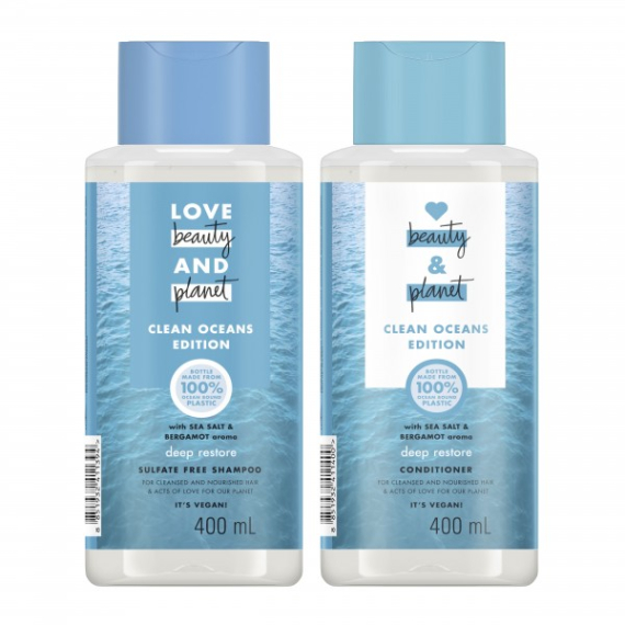 LOVE BEAUTY AND PLANET Kit Capelli Secchi Hydrating Shampoo + Hydrating Conditioner 400ml