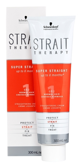 SCHWARZKOPF Strait Therapy Super Straight 1 Crema Stirante Normal 300ml
