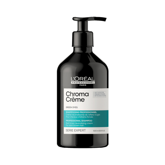 L'OREAL Serie Expert Chroma Crème Green Dyes Shampoo 500ml