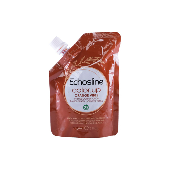 ECHOSLINE Color Up Vegan Maschera Condizionante Colorante Rame Intenso 150ml