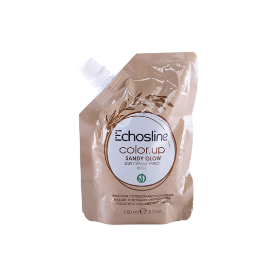 ECHOSLINE Color Up Vegan Maschera Condizionante Colorante Beige 150ml