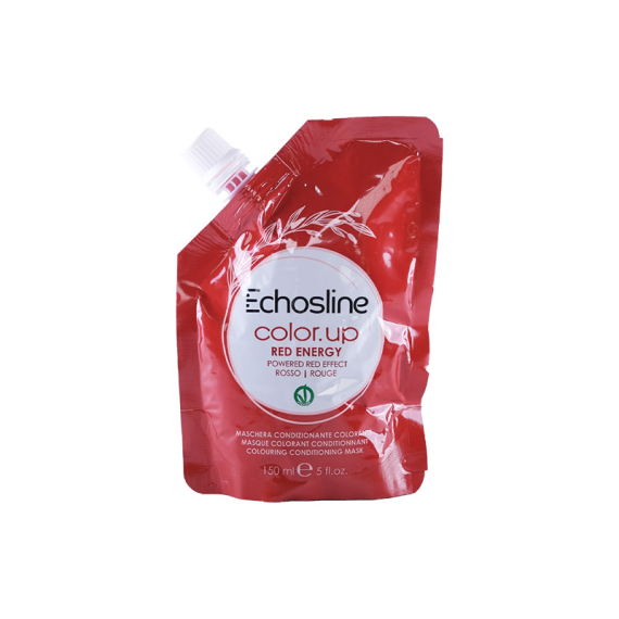 ECHOSLINE Color Up Vegan Maschera Condizionante Colorante Rosso 150ml