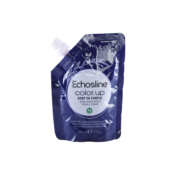 ECHOSLINE Color Up Vegan Maschera Condizionante Colorante Viola 150ml