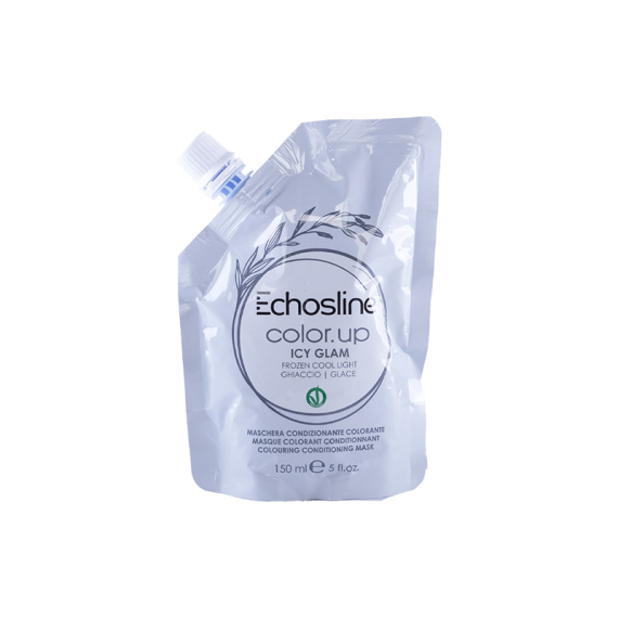 ECHOSLINE Color Up Vegan Maschera Condizionante Colorante Ghiaccio 150ml