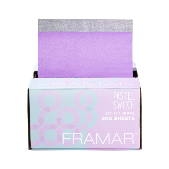 FRAMAR Pastel Switch Fogli Alluminio Pre-Tagliati 5x11 500pz