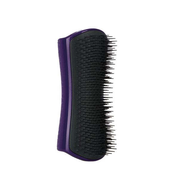 PET TEEZER Deshedding & Dog Grooming Brush Purple/Grey