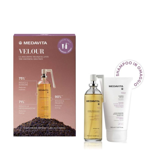 MEDAVITA Velour Soothing Lotion 100ml+ Shampoo 150ml