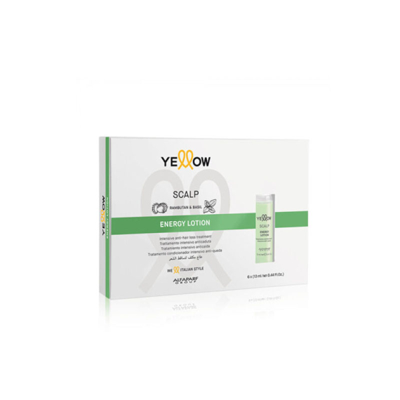 ALFAPARF Yellow Scalp Energy Lotion 6x13ml