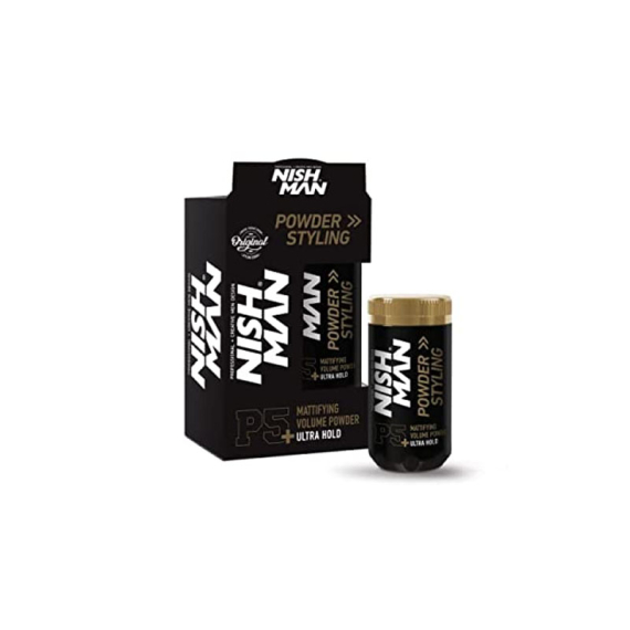 NISHMAN P5+ Mattifying Volume Powder Ultra Hold 20g