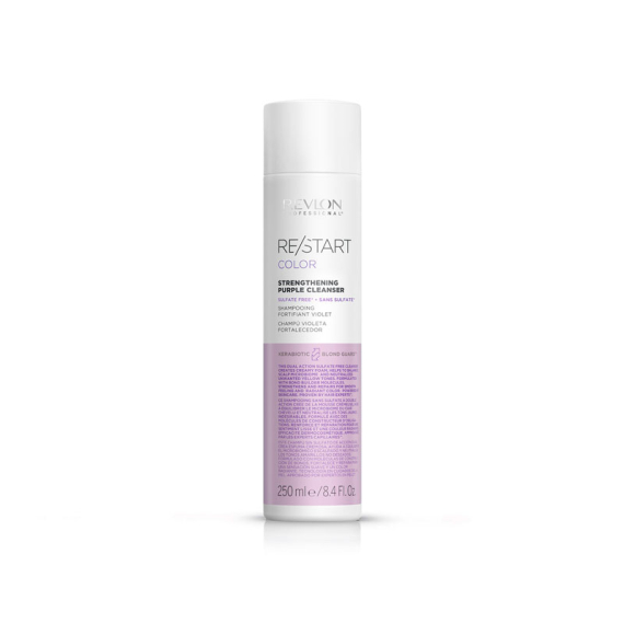 REVLON Restart Color Strengthening Purple Cleanser Shampoo 250ml