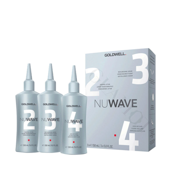 Goldwell Nuwave 2-3-4  Trattamento Per Permanente 3x150ml
