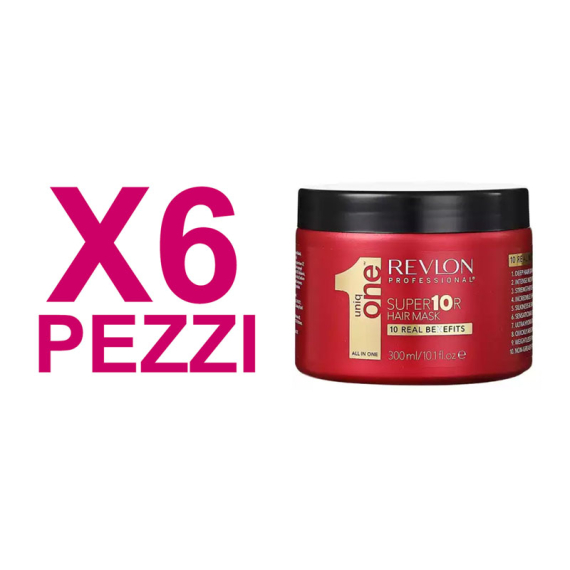 UNIQ ONE Kit Supermask 300ml 6 Pezzi