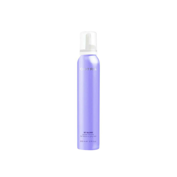 COTRIL Icy Blond Purple Mousse For Blond Or Grey Hair 200ml
