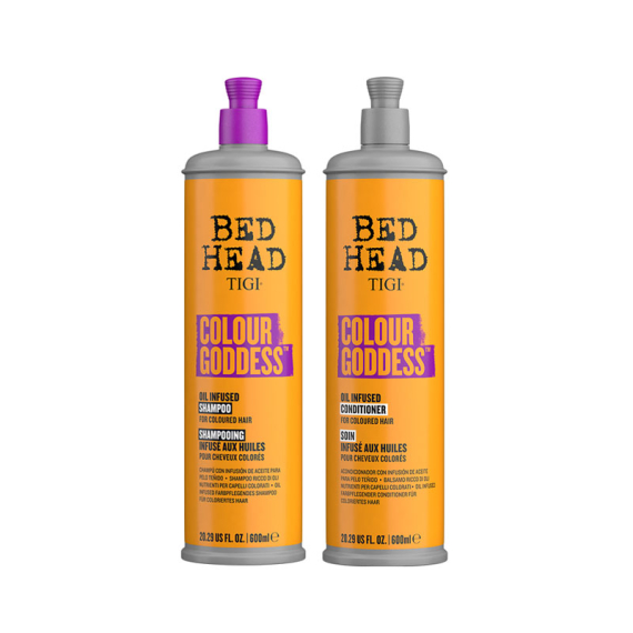 TIGI Bed Head Kit Colour Goddes Oil Infused Shampoo 600ml + Conditioner 600ml
