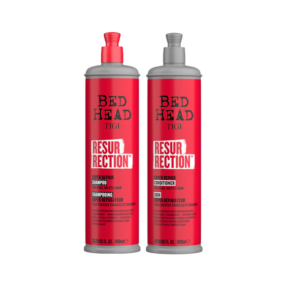 TIGI Bed Head Kit Resurrection Super Repair Shampoo 600ml + Conditioner 600ml
