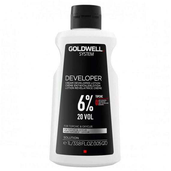 GOLDWELL System Developer Cream 6% 20 Vol 1000ml