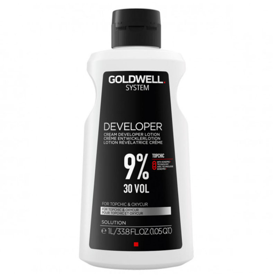 GOLDWELL System Developer Cream 9% 30 Vol 1000ml
