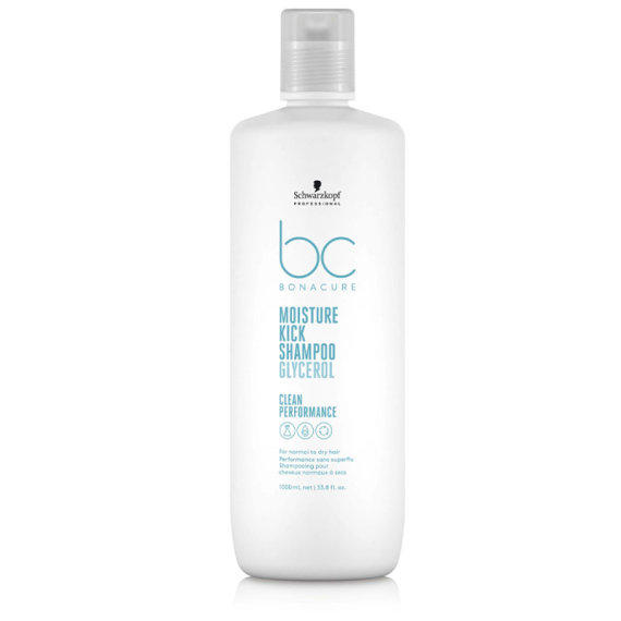 SCHWARZKOPF BC Bonacure Moisture Kick Shampoo Glycerol 1000ml