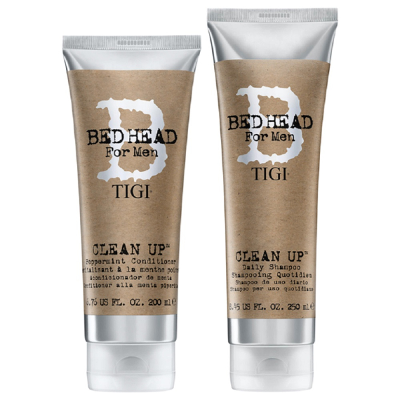 TIGI Kit Bed Head Clean Up Shampoo 250ml + Balsamo 200ml