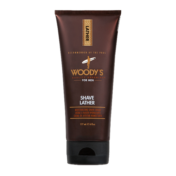 WOODY'S Shave Lather Crema Idratante Da Barba 177ml