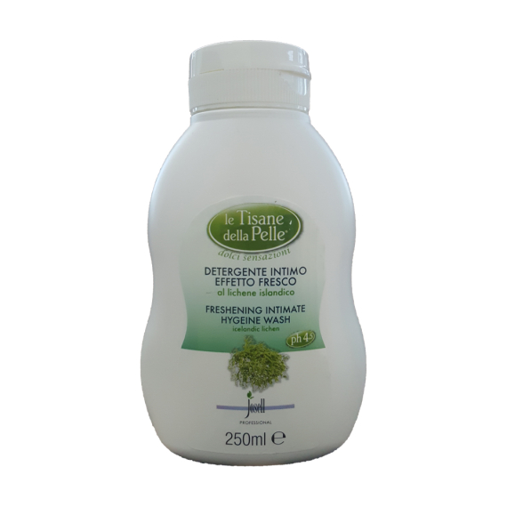 TISANE DELLA PELLE Detergente Intimo Effetto Fresco Al Lichene Islandico 250 ml